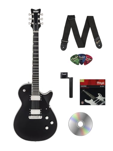 Gretsch Electromatic Premier Jet Electric Guitar - Onyx Storm w/ Strap