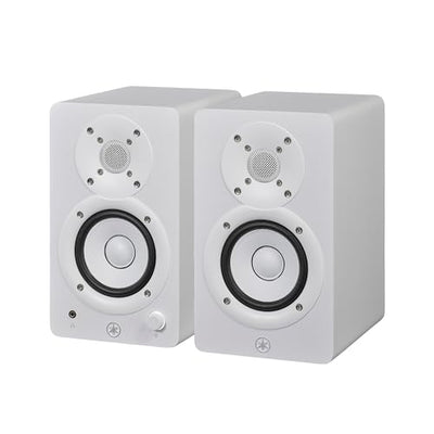 Yamaha HS3 3-Inch Powered Studio Monitor Speaker - White Pair