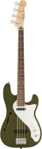Fender Squier Paranormal Precision Bass Thinline SJ - Olive