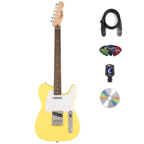 Fender Squier Sonic Telecaster - Canary Yellow w/ Tuner