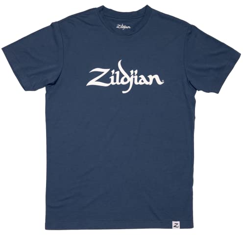 Zildjian ZATS0062 Slate Blue Logo T-Shirt - Medium