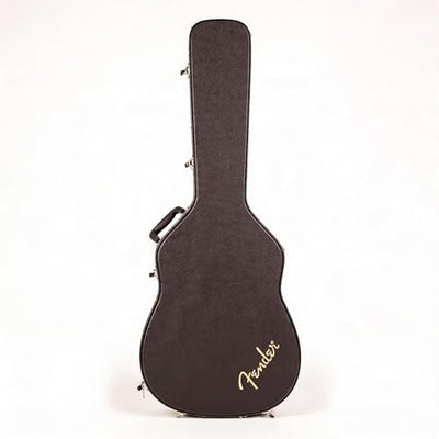 Fender Flat-Top Dreadnought Acoustic Guitar Hardshell Case with Plush Interior and Carry Handle