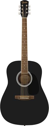 Fender FA-25 Dreadnought Acoustic Guitar - Black