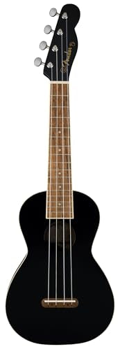 Fender Monterey Concert Ukulele - Black