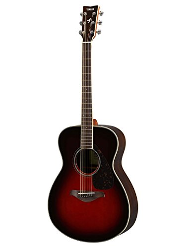 Yamaha FS830 Solid Top Small Body Acoustic Guitar - Tobacco Sunburst