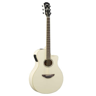Yamaha APX600 Thin Body Acoustic-Electric Guitar - Vintage White