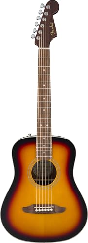 Fender California Standard Redondo Mini 3/4-Size Kids Acoustic Guitar - 3-Color Sunburst