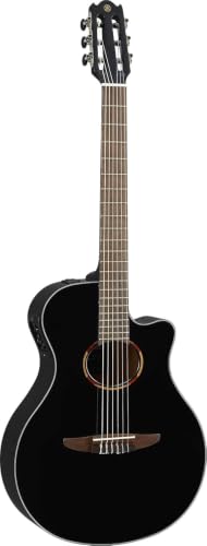 Yamaha NTX1 Cutaway Classical Acoustic-Electric Guitar - Black