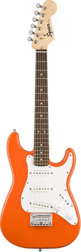 Fender Squier 3/4-Size Kids Mini Strat Electric Guitar - Competition Orange