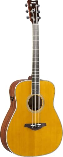 Yamaha FG-TA TransAcoustic Acoustic-Electric Guitar - Vintage Tint