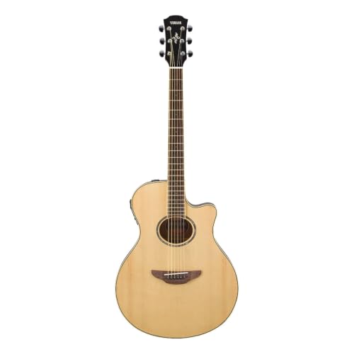 Yamaha APX600 Thin Body Acoustic-Electric Guitar - Natural
