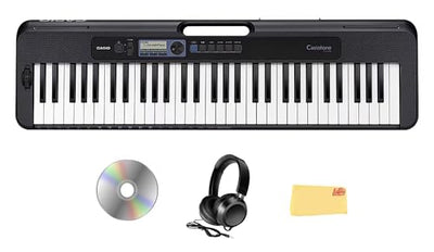 Casio CT-S300 Casiotone 61-Key Portable Keyboard w/ Headphones