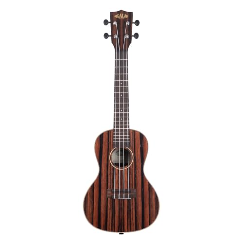 Kala KA-EBY-C Striped Ebony Concert Ukulele