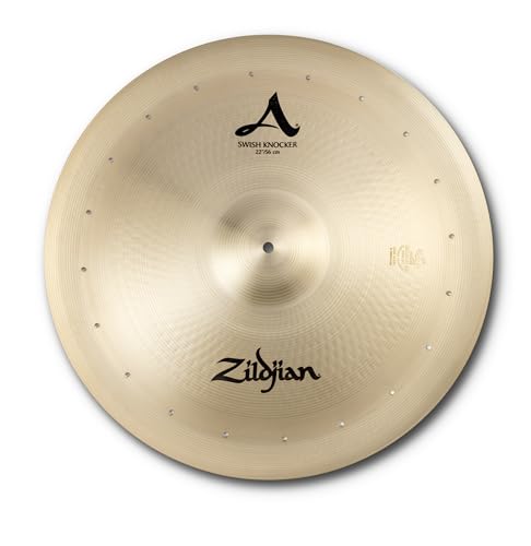 Zildjian A0315 22" A Swish Knocker Cymbal with 20 Rivets
