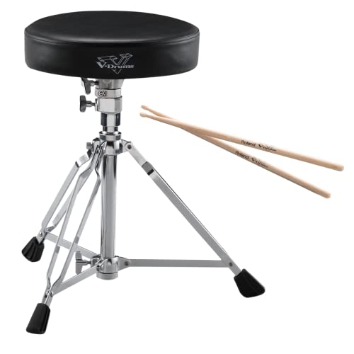 Roland DAP-2X V-Drums Accessory Package - Drum Throne and Sticks