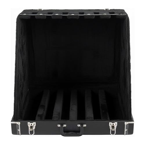 Gearlux Universal Guitar Stand Case for 6 Electric or 3 Acoustic Guitars - Teflon Covered Hardwood Exterior