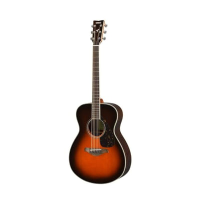 Yamaha FS830 Solid Top Small Body Acoustic Guitar - Tobacco Sunburst