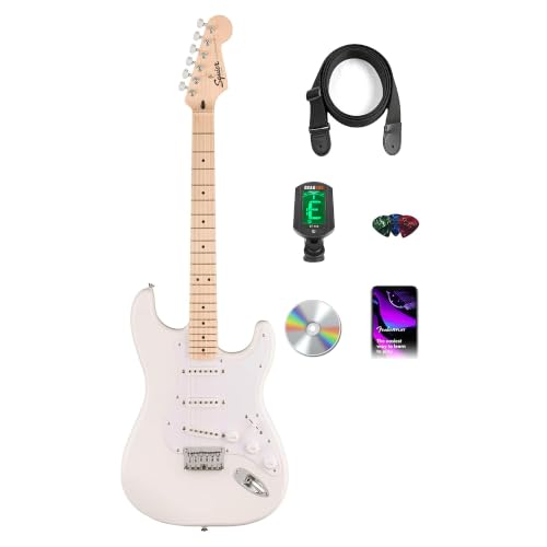 Fender Squier Sonic Stratocaster HT - Arctic White w/ Tuner