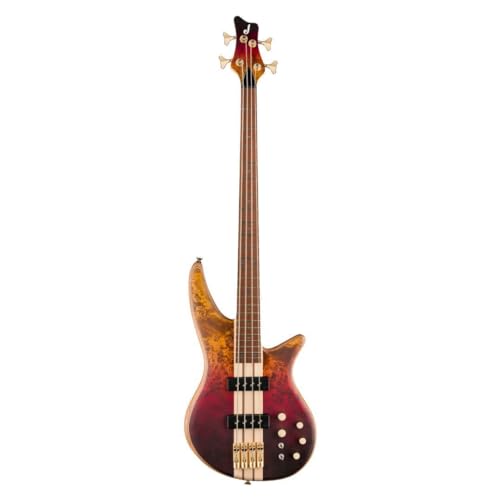 Jackson Pro Series Spectra Bass SBP IV Bass Guitar - Firestorm Fade