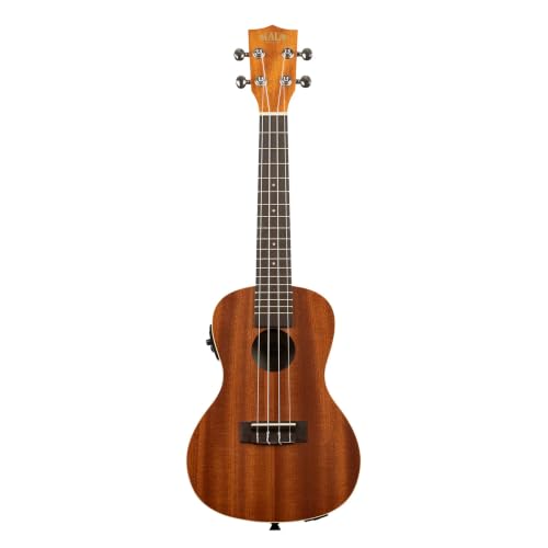 Kala KA-CE Satin Mahogany Concert Acoustic-Electric Ukulele