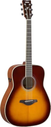 Yamaha FG-TA TransAcoustic Acoustic-Electric Guitar - Brown Sunburst