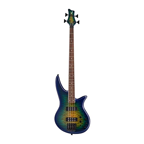 Jackson X Series SBXQ IV Spectra Bass - Amber Blue Burst
