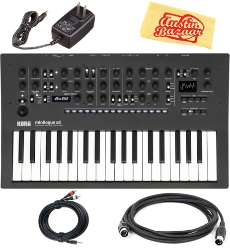 Korg Minilogue XD Polyphonic Analog Synthesizer w/ Cables
