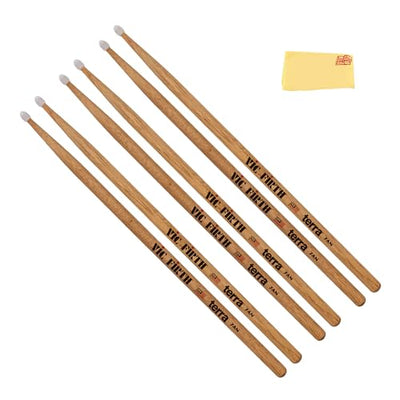 Vic Firth American Classic 7A Terra Series Nylon Tip Drumsticks - 3 Pack
