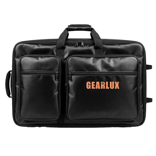 Gearlux DJ Controller Case for Pioneer DDJ-REV7 and DDJ-FLX10 - Black