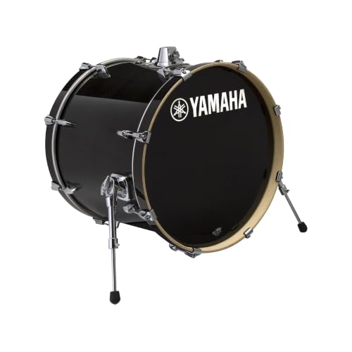 Yamaha SBB-1815 Stage Custom Birch 18x15-Inch Bass Drum - Raven Black