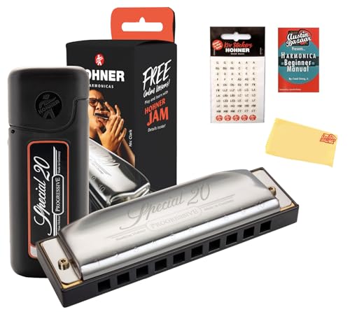 Hohner Special 20 Harmonica - Key of C Sharp w/ Key Stickers