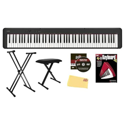 Casio CDP-S160 88-Key Compact Digital Piano w/ Adjustable Stand