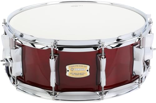 Yamaha SBS-1455 Stage Custom Birch 14x5.5-Inch Snare Drum - Cranberry Red