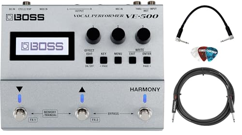 Boss VE-500 Vocal Performer w/ Instrument Cable