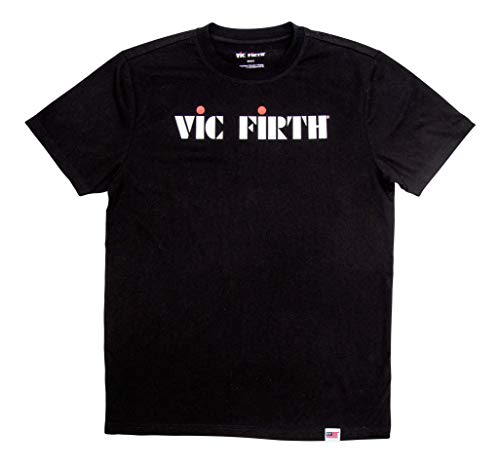 Vic Firth Black Logo T-Shirt - 2XL