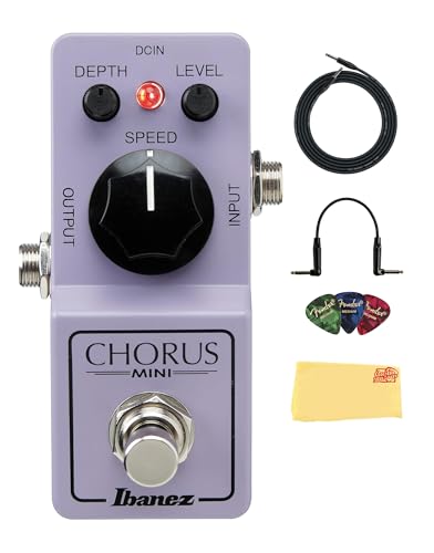 Ibanez CSMINI Mini Chorus Guitar Pedal w/ Instrument Cable