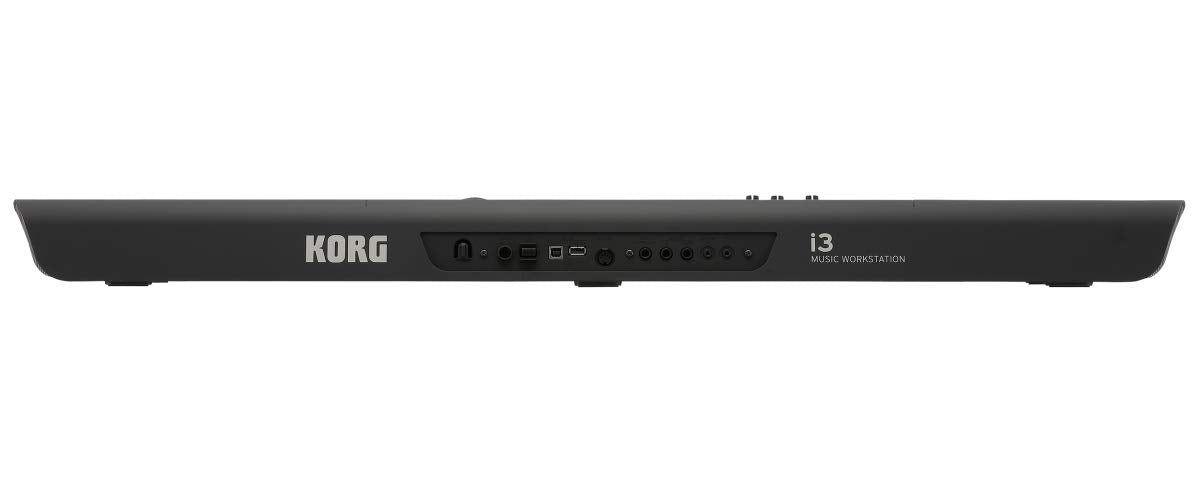 Korg i3 Music Workstation - Matte Black w/ Adjustable Stand