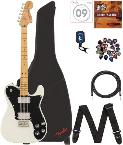 Fender Squier Classic Vibe '70s Telecaster Deluxe - Olympic White w/ Gig Bag