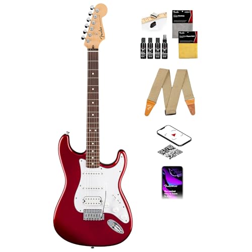 Fender Standard Stratocaster HSS - Candy Cola w/ Guitar Cleaning Kit