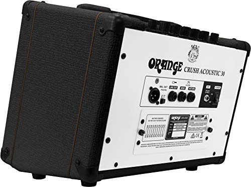Orange Crush Acoustic 30 Combo Amplifier - Black w/ Instrument Cable