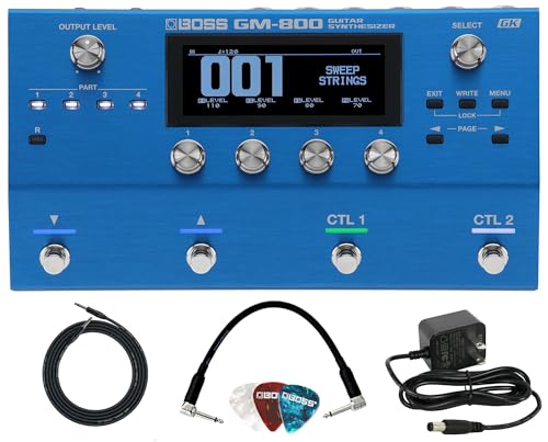 Boss GM-800 Guitar Synthesizer w/ Instrument Cable