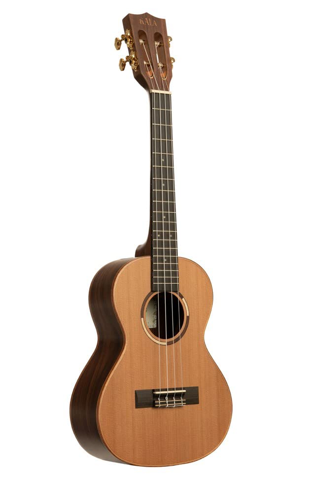 Kala KA-ASCP-T Solid Cedar Top Pau Ferro Tenor Ukulele w/ Gig Bag