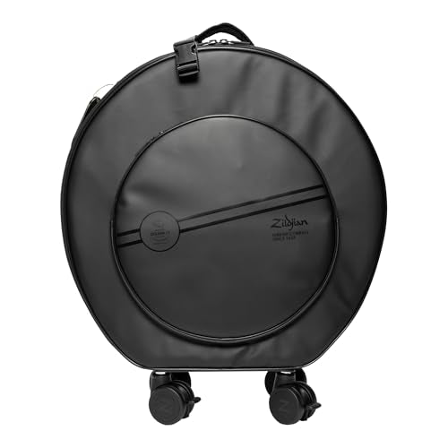 Zildjian ZXRB00424 Touring 24-Inch Rolling Cymbal Bag - Black