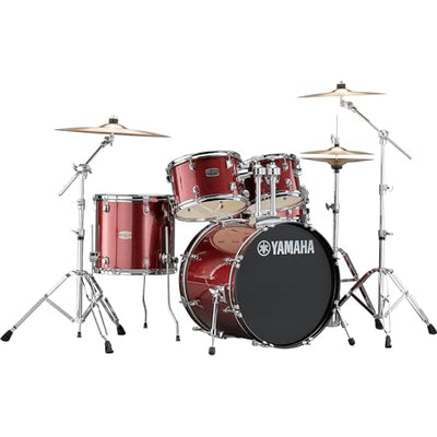 Yamaha RDP0F5 Rydeen 5-Piece Drum Shell Pack with 20-Inch Bass Drum - Burgundy Glitter