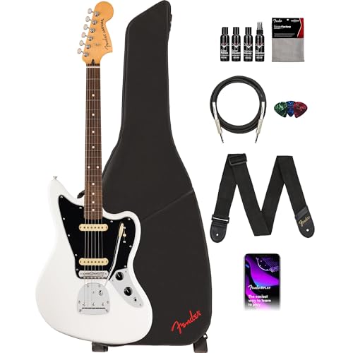 Fender Player II Jaguar - Polar White w/ Cleaning Kit