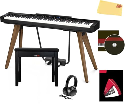 Casio PX-S7000 Privia Slim Digital Piano - Black w/ Furniture Bench
