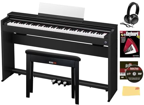 Casio AP-S200 Celviano 88-Key Digital Piano - Black w/ Furniture Bench