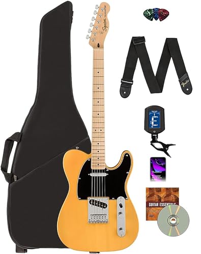 Fender Squier Affinity Telecaster - Butterscotch Blonde w/ Gig Bag