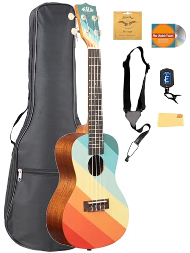 Kala KA-SURF-FAROUT Surf Far Out Concert Ukulele w/ Gig Bag