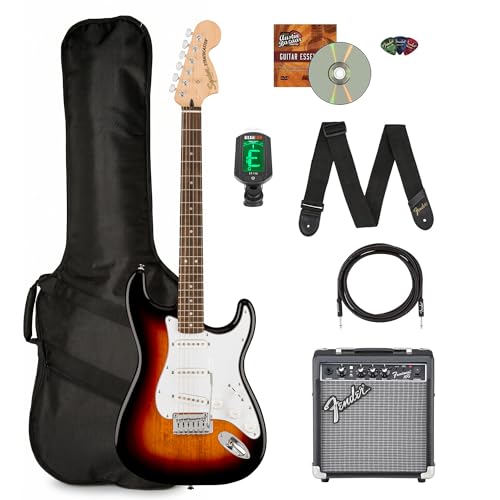 Fender Squier Affinity Stratocaster HSS - Lake Placid Blue w/ Frontman 10G Amplifier
